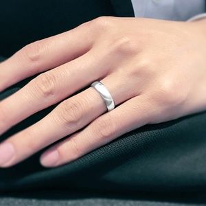 925 Sterling Silver 5mm Plain Wedding Band Ring